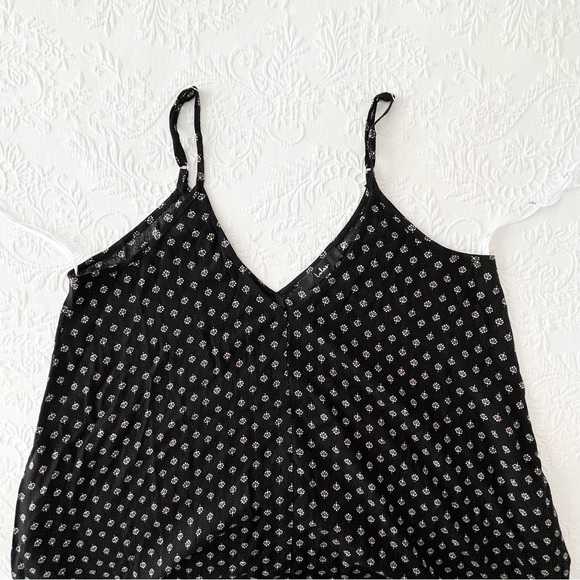 NWOT Lulus Yours Tule Black Floral Print Maxi Dress Small Medium - Picture 3 of 5